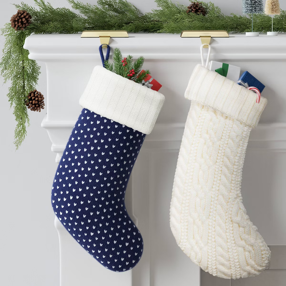 20" Cable Knit Christmas Stocking - Wondershop™ | Target