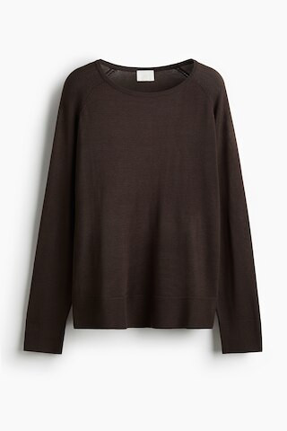 H & M - Fine-knit jumper - Brown | H&M (UK, MY, IN, SG, PH, TW, HK)