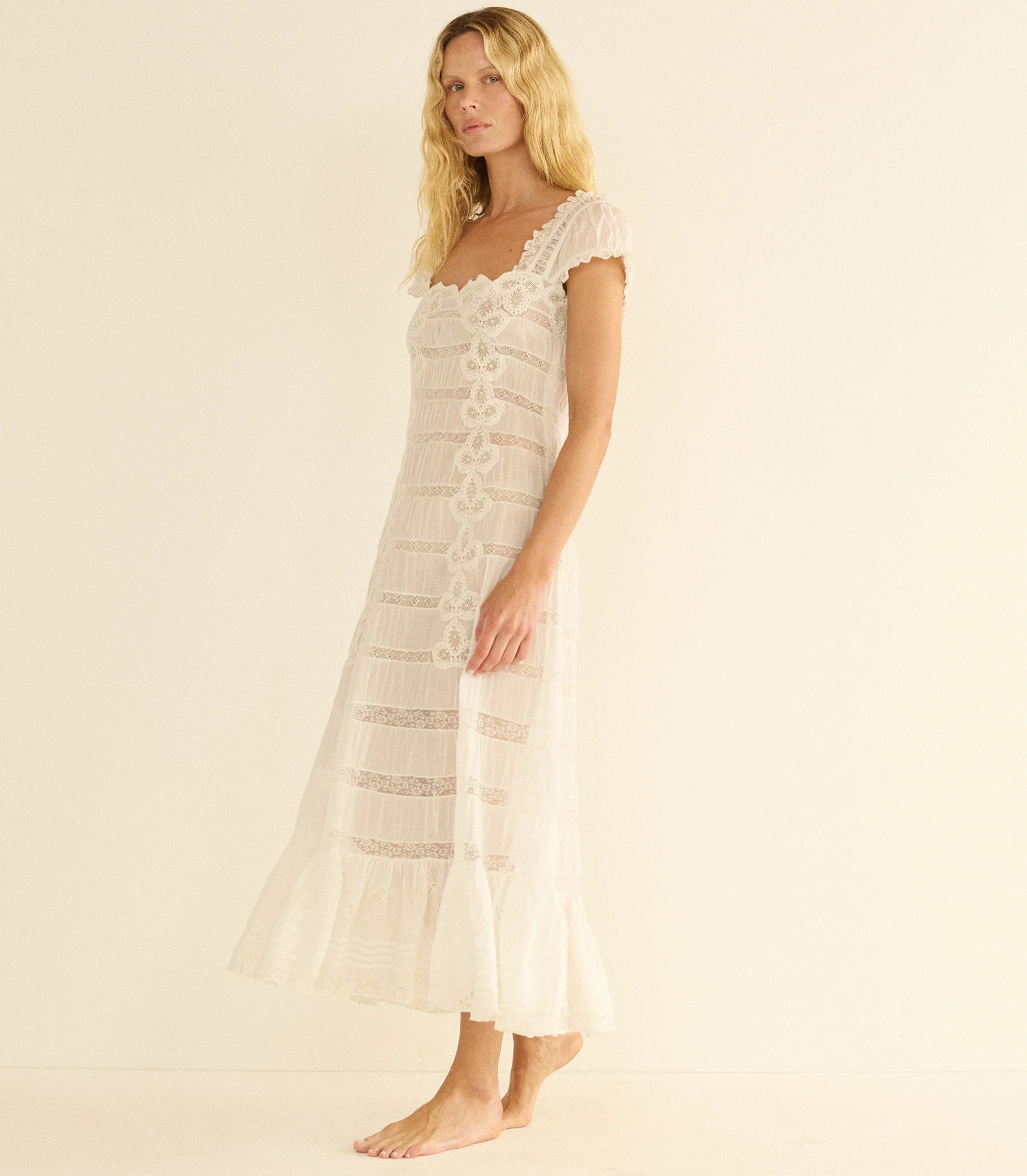 Adelaide Dress - Salt | DÔEN | DOEN
