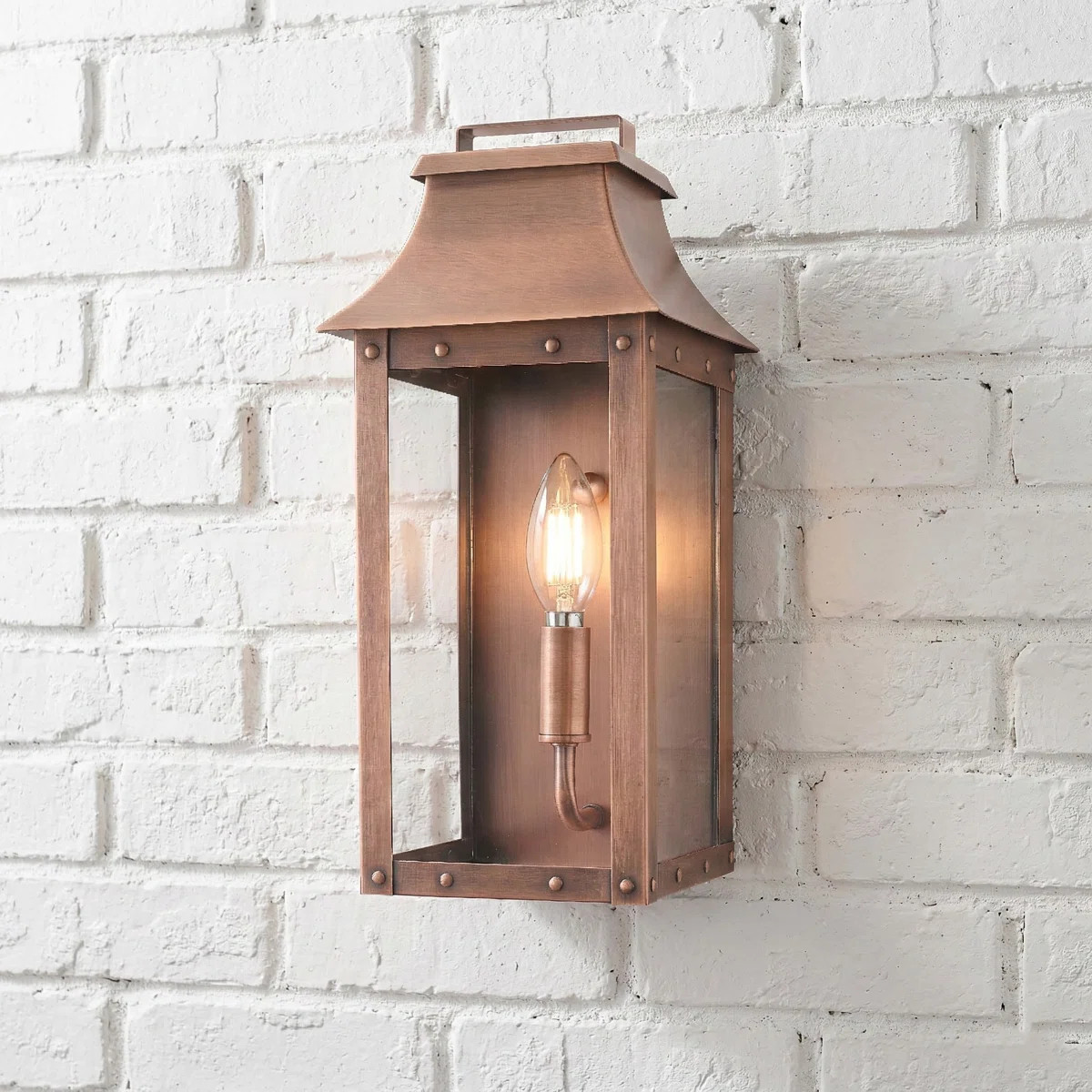 Hayes Copper Wall Light | Wayfair North America