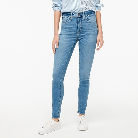 10" high-rise skinny jean in signature stretch | J.Crew Factory