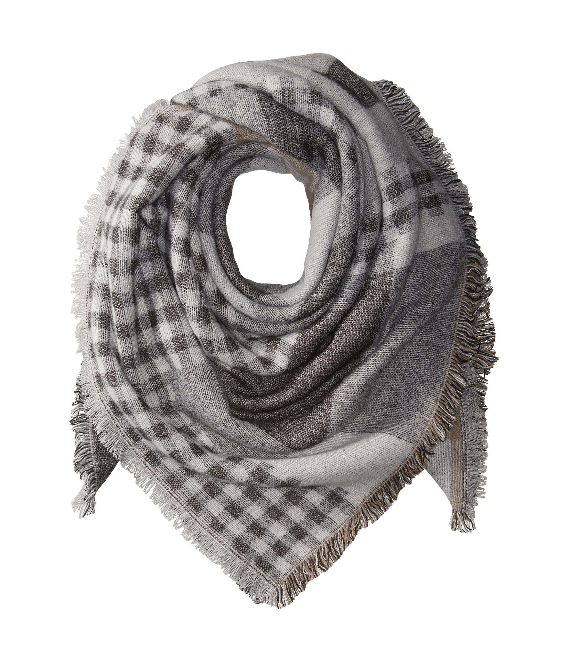 Steve Madden Plaid Variety Square Blanket Wrap | Zappos