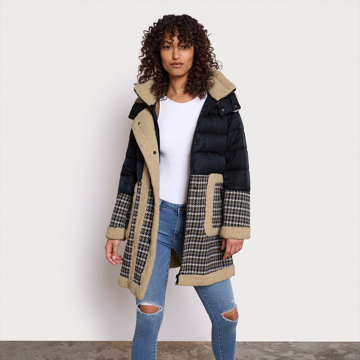 Mix Media Puffer | Sam Edelman