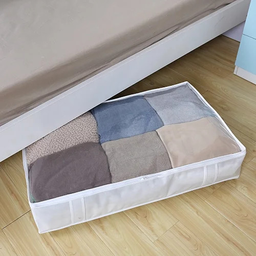 Mainstays Underbed Jumbo Non Woven Storage Bag, Arctic White | Walmart (US)
