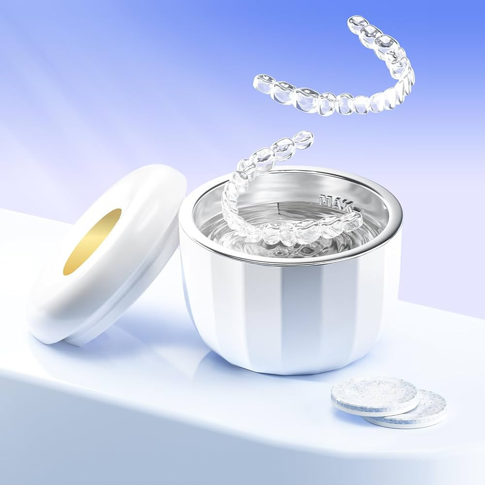 Ultrasonic Retainer Cleaner Machine ，18W/50kHz Specifically Designed for Cleaning Retainers... | Amazon (US)