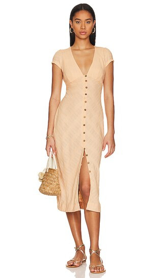 New in Town Midi Dress in Belle Of Georgia | Revolve Clothing (Global)