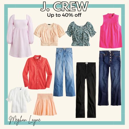 J Crew sale; fall fashion; sale; denim; workwear; womens style 

#LTKSale #LTKworkwear #LTKsalealert