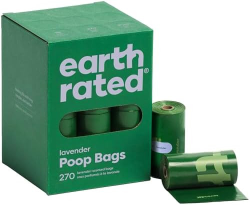 Earth Rated Poop Bags for Dogs, Guaranteed Leak Proof and Extra Thick Waste Bag Refill Rolls, Lav... | Amazon (US)