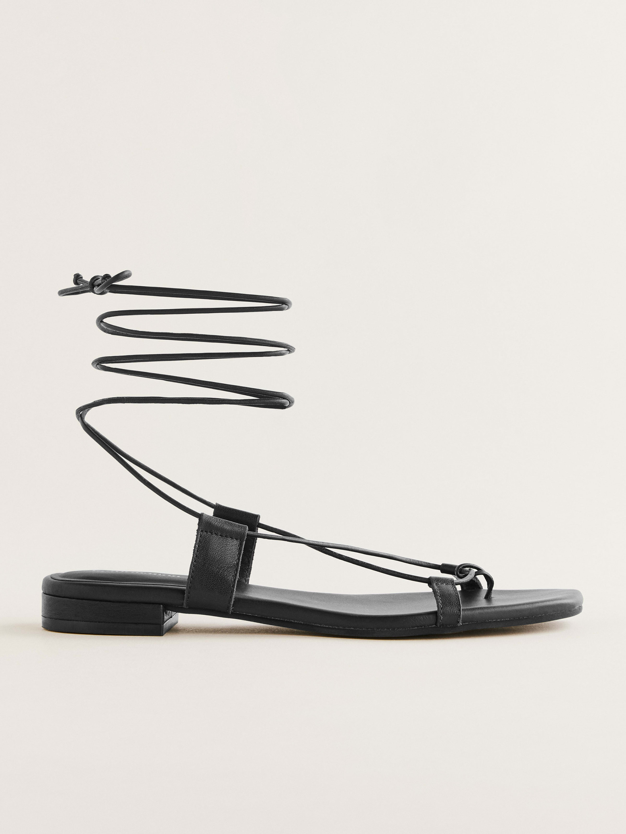 Alize Lace Up Flat Sandal | Reformation (Global)