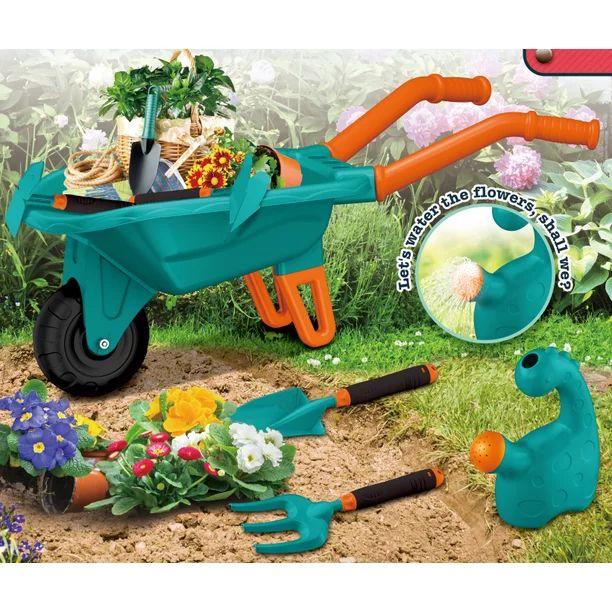 Jelly Comb Kids Gardening Tool Set Includes Kids Wheelbarrow,A Real Toddler Gardening Set with Ga... | Walmart (US)