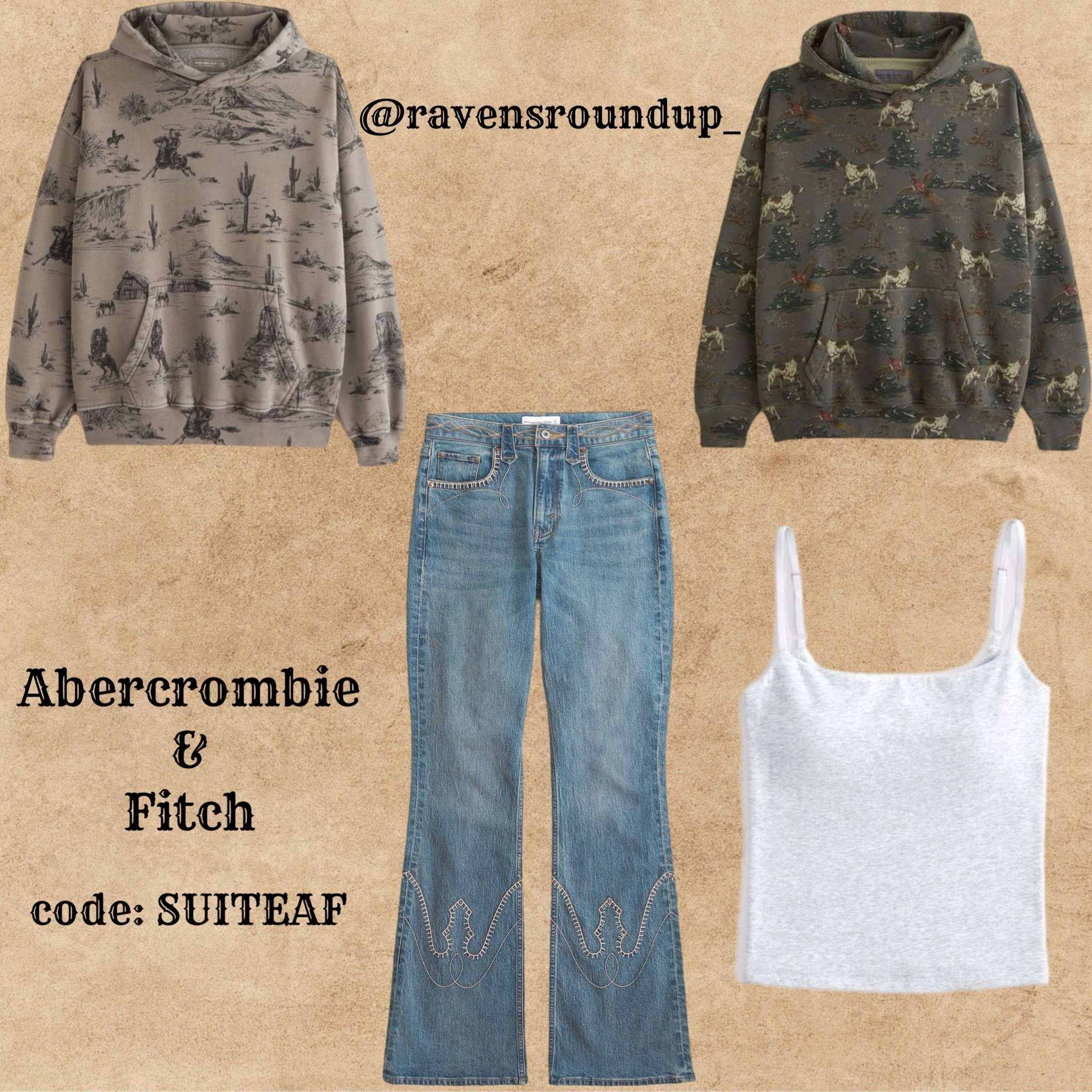25-50% EVERYTHING at Abercrombie!! Use this code to save even more $$ @abercrombie #AbercrombiePartner #SuiteAF 

#LTKSaleAlert #LTKHoliday #LTKCyberWeek