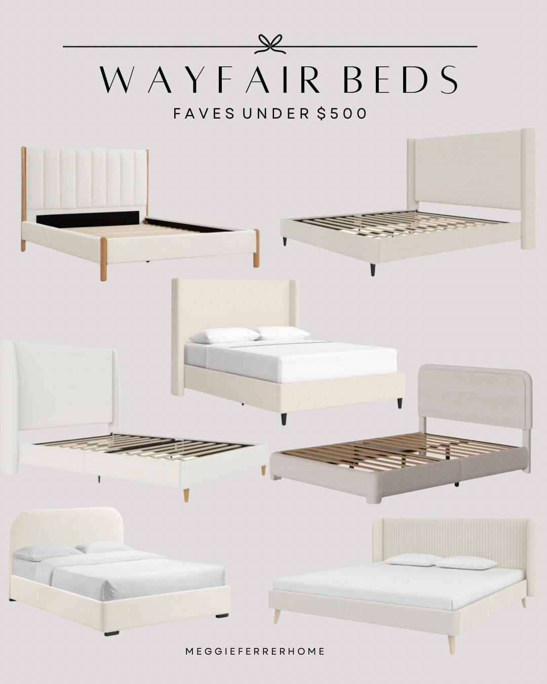 Still can’t believe all of these beds are under $500, so good I bought one twice! From clean lines to cozy curves, these are perfect for any vibe and space.

 #wayfairpartner #wayfair #wayfairbeds #uphosteredbed #affordablefinds #bedroomfinds


#LTKHome #LTKWatchNow #LTKSaleAlert