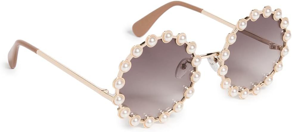 Lele Sadoughi Women's Pearl Elton Sunglasses | Amazon (US)