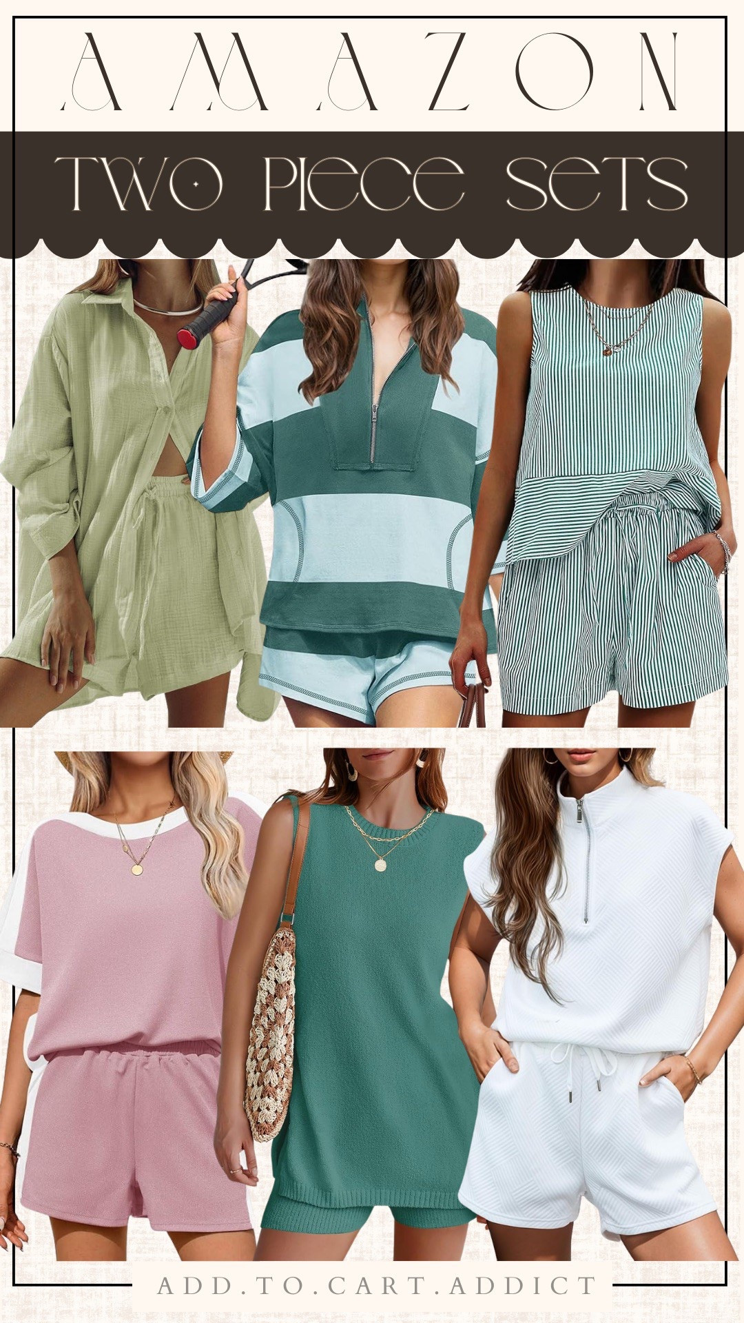 Cute 2 piece sets from Amazon!! 