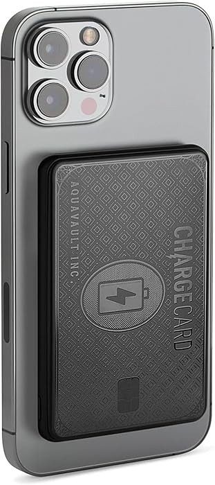 AquaVault Chargecard Magsafe Portable Charger 5000mAh 20W Fast Charge - Magnetic Power Bank, Ultr... | Amazon (US)