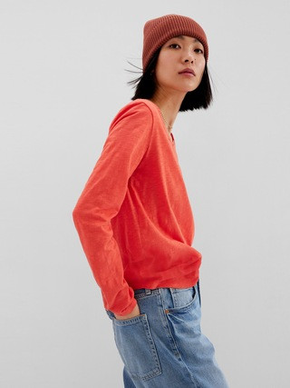 100% Organic Cotton Slub T-Shirt | Gap (US)