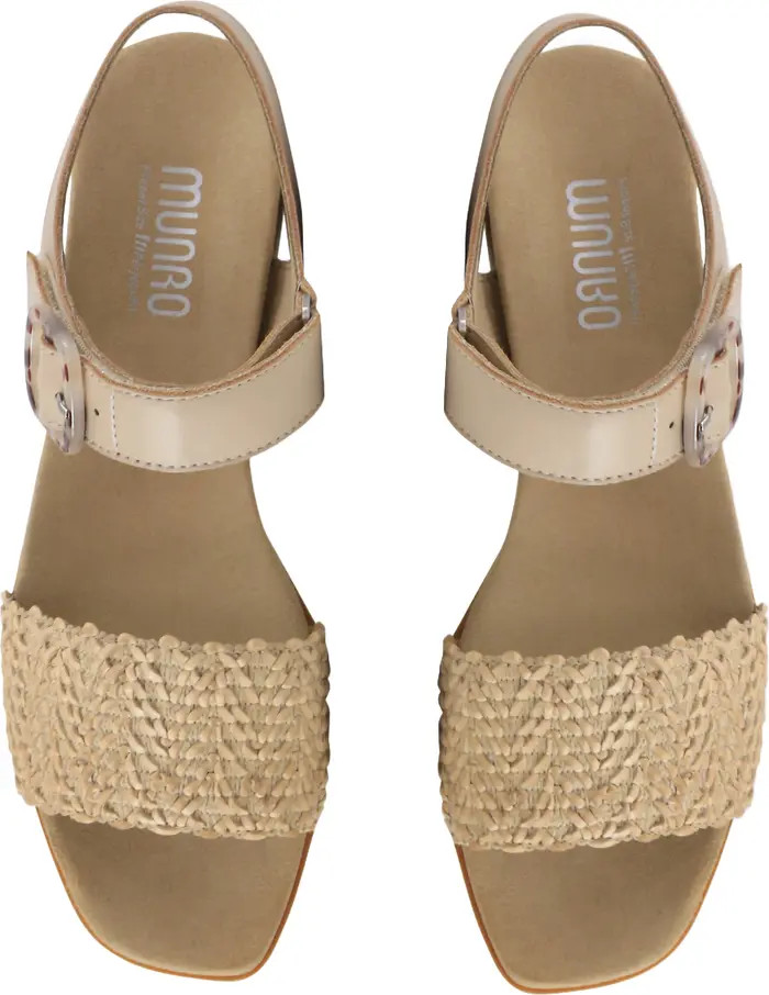 Munro Leeland Ankle Strap Sandal - Multiple Widths Available (Women) | Nordstrom | Nordstrom