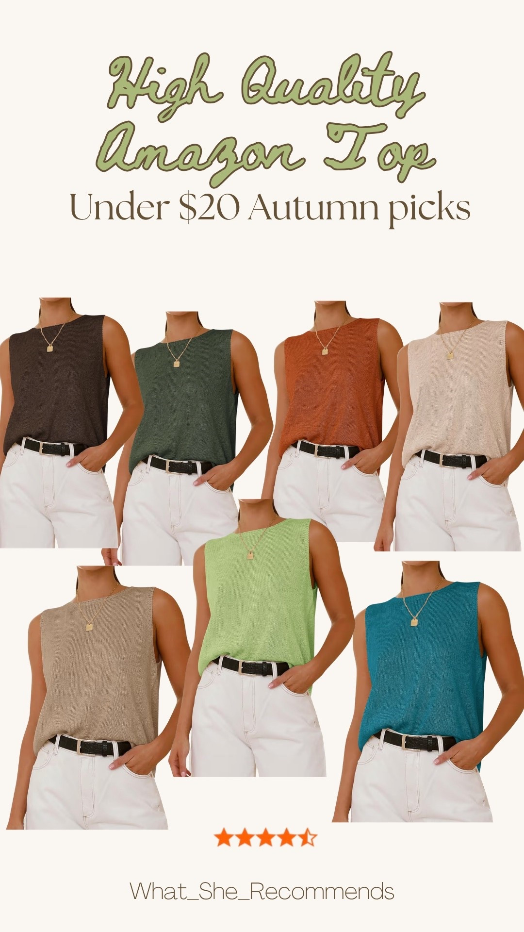This sweater top is so cute, & has great reviews! Lightweight, doesn’t cling to skin, and under $20 in tons of great colors. Shop 👇

#LTKMidsize #LTKSaleAlert #LTKPetite