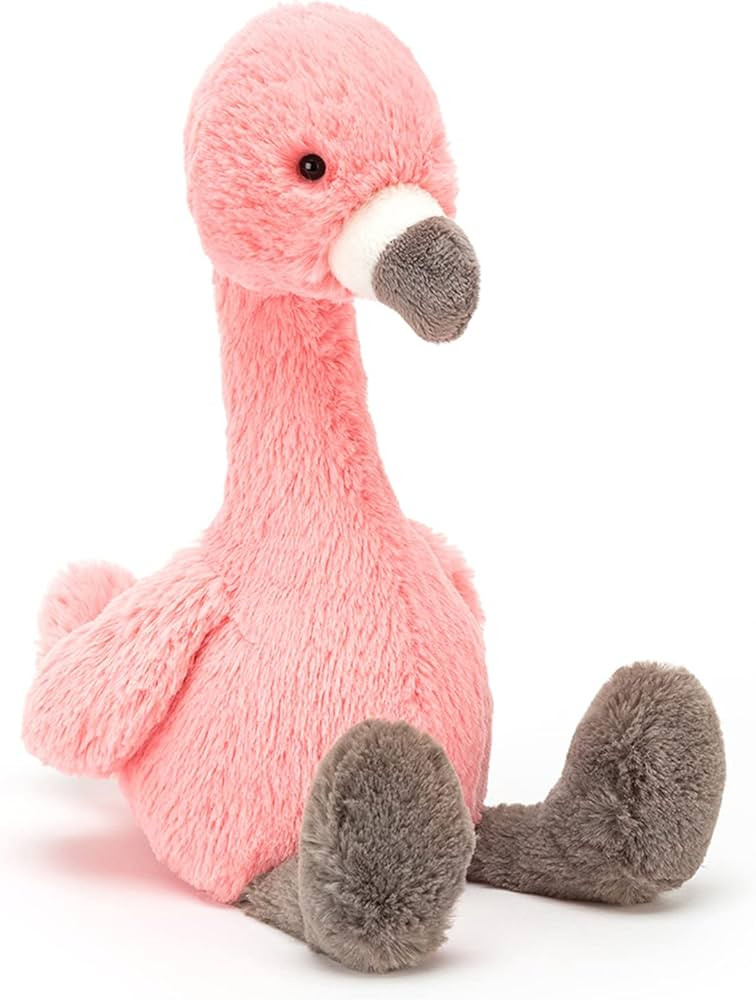 Jellycat Bashful Flamingo Stuffed Animal, Medium 12 inches | Bird Plush Toy | Classic Children's ... | Amazon (US)