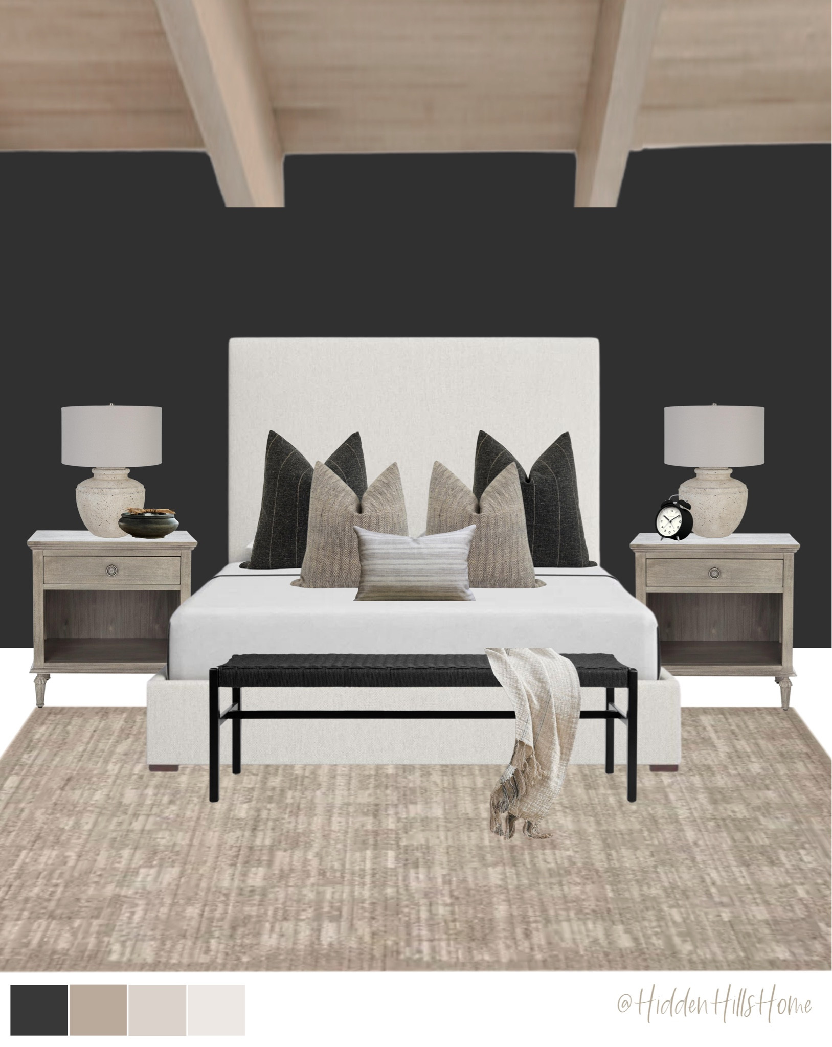 Bedroom decor, upholstered bed, bedroom mood board, primary bedroom decor ideas, home decor #bedroom #homedecor

#LTKhome #LTKsalealert #LTKstyletip