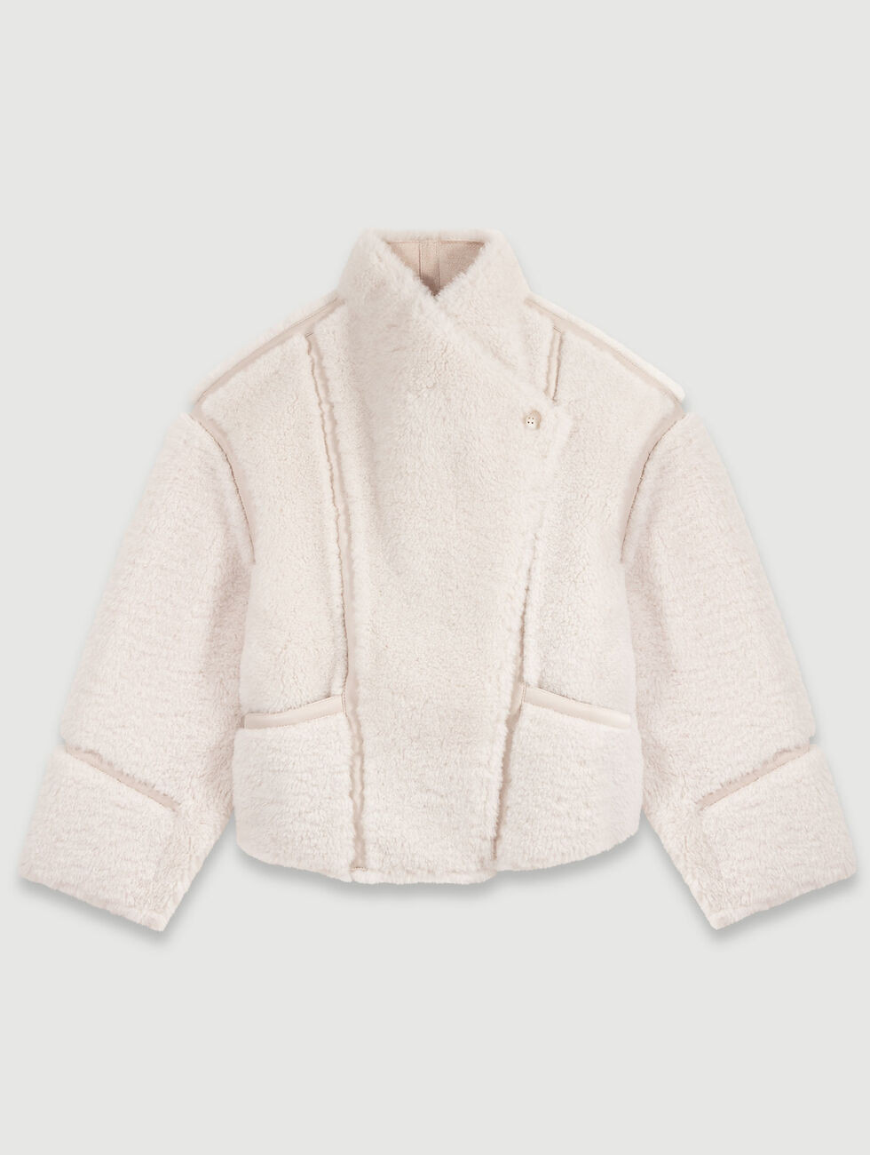 Short faux fur coat | Maje US | Maje US