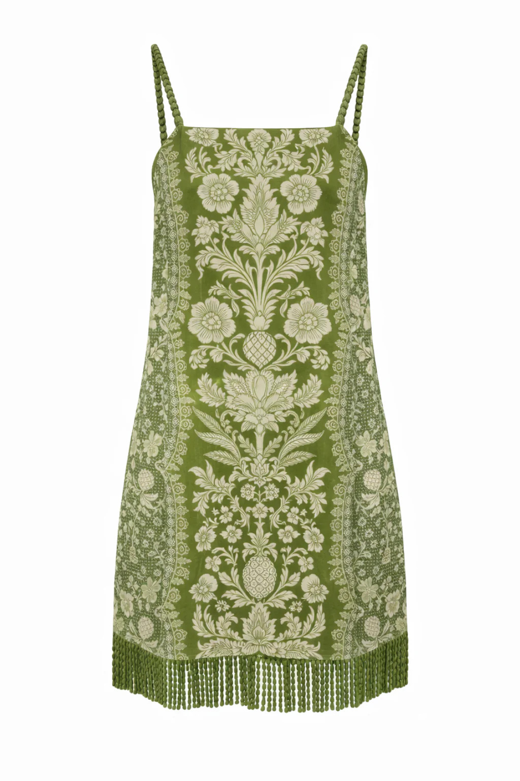Parker Green Ivory Lace Floral Mini Dress | Anna Cate Collection