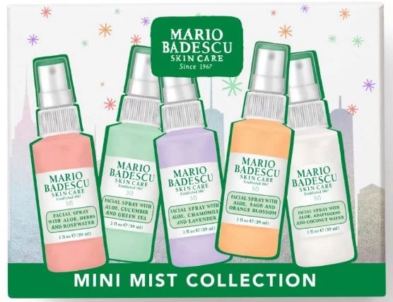 ($27 Value) Mario Badescu Mini Mist Collection 5-Piece Holiday Gift Set - Walmart.com | Walmart (US)