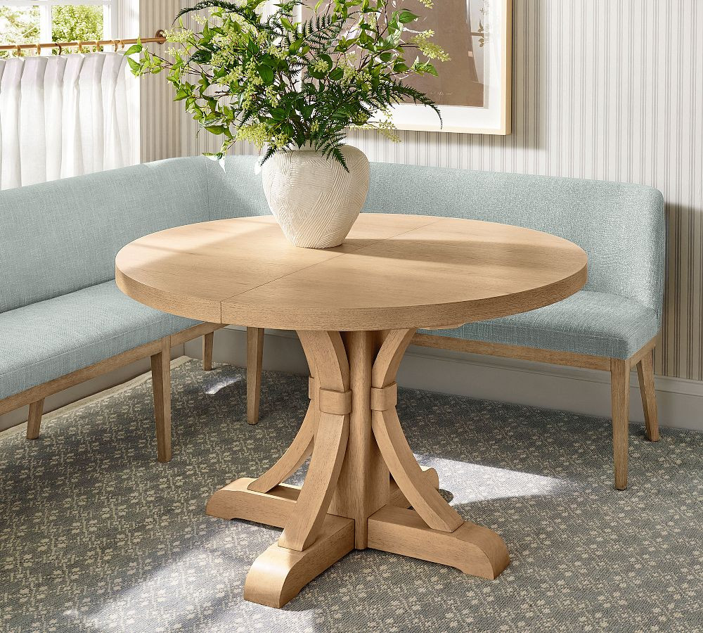 Vintners Round Extendable Dining Table (48"-70") | Pottery Barn (US)