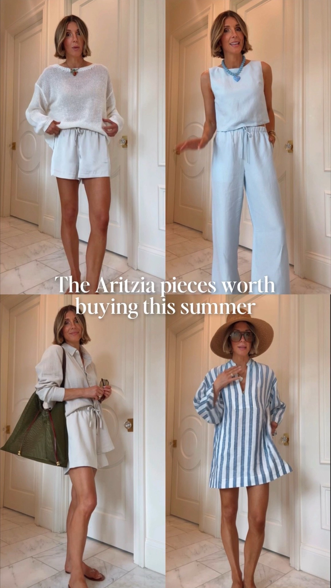 Summer haul from @Aritzia - these are the prices I would buy. Wearing size small in shorts, 2/25 in pants and small in tops.

#LTKsummer #LTKdresses
