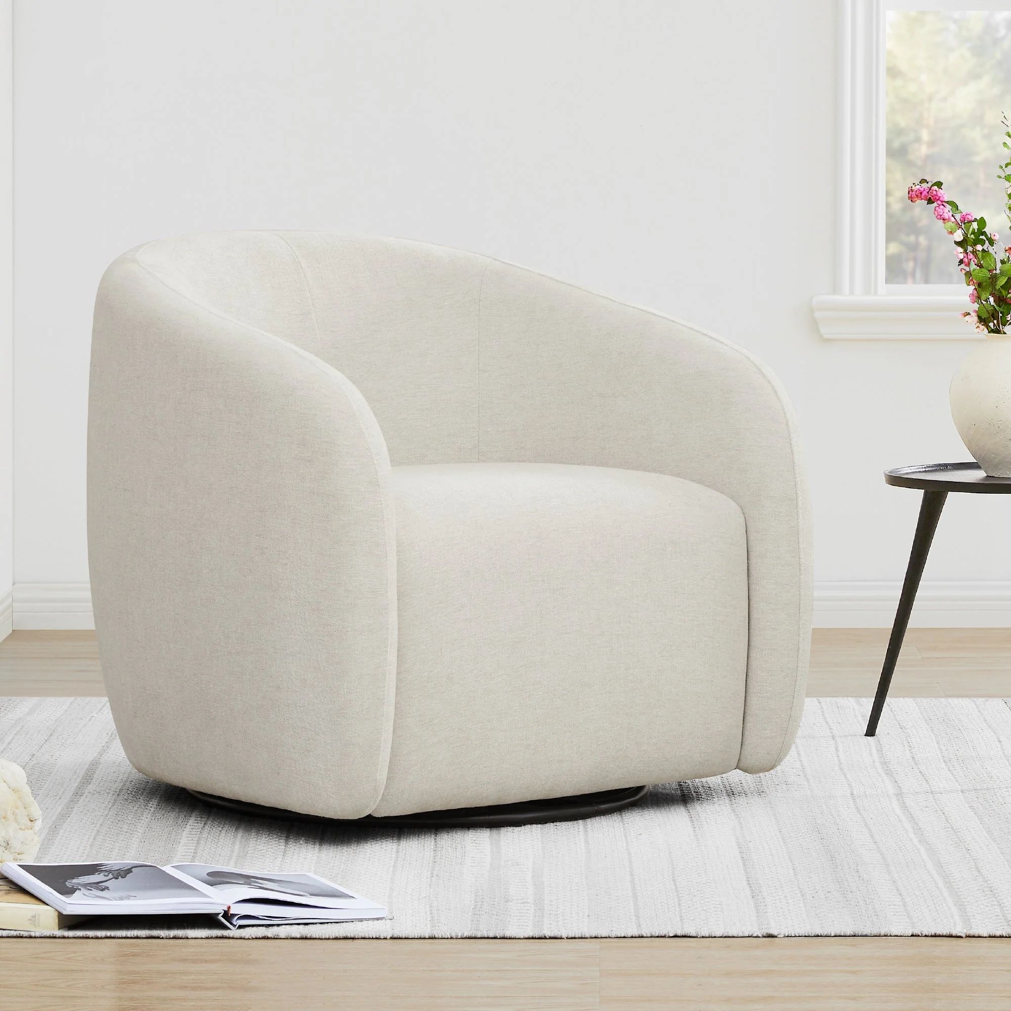 Bella Modern Swivel Accent Chair | Sleek & Versatile | Chita