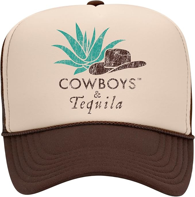 Cowboys & Tequila Trucker Hat | Vintage Trendy Cowgirl Country Western Summer Margs | Premium Sna... | Amazon (US)