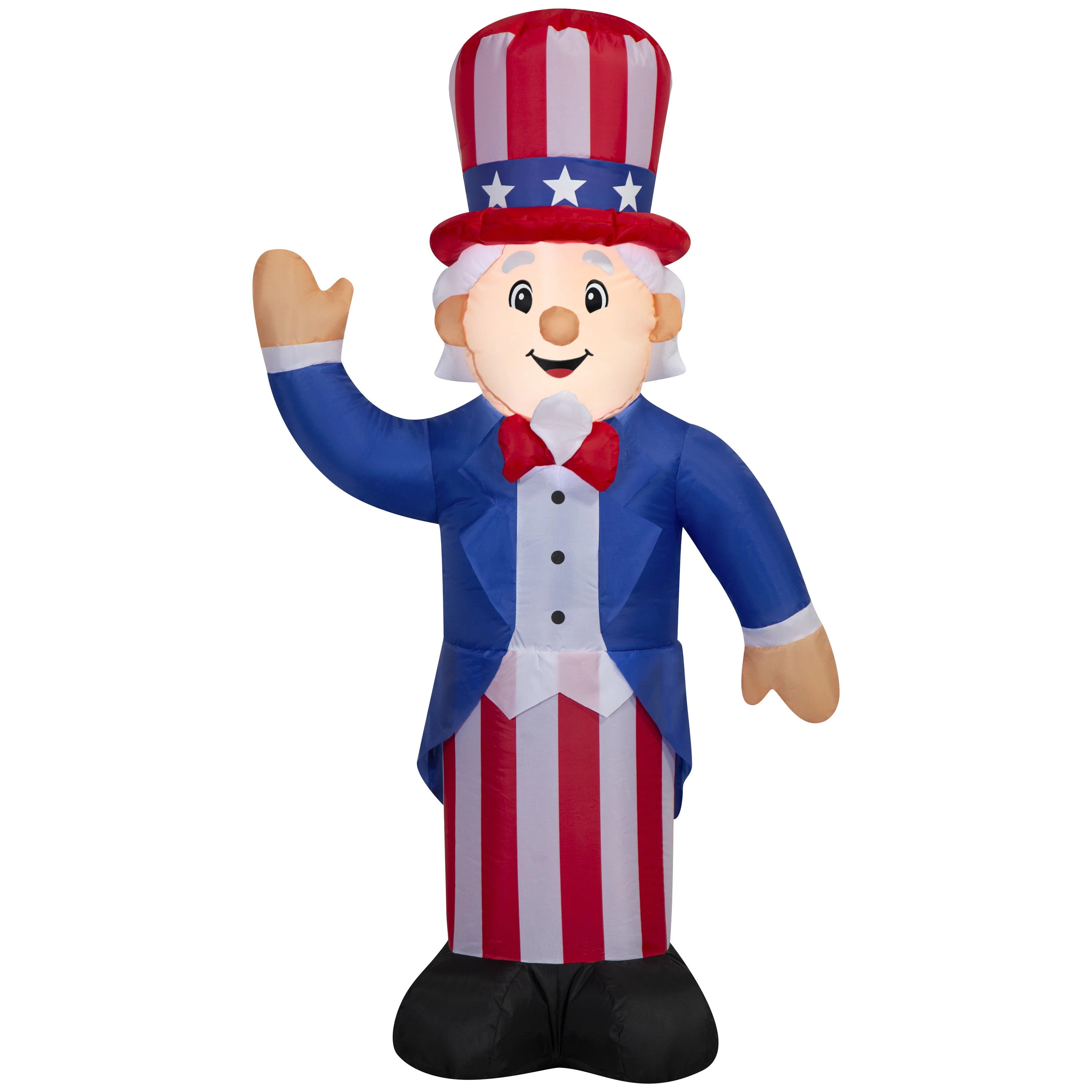 Uncle Sam Airblown Yard Inflatable, Multicolor, 48", Patriotic by Way To Celebrate | Walmart (US)
