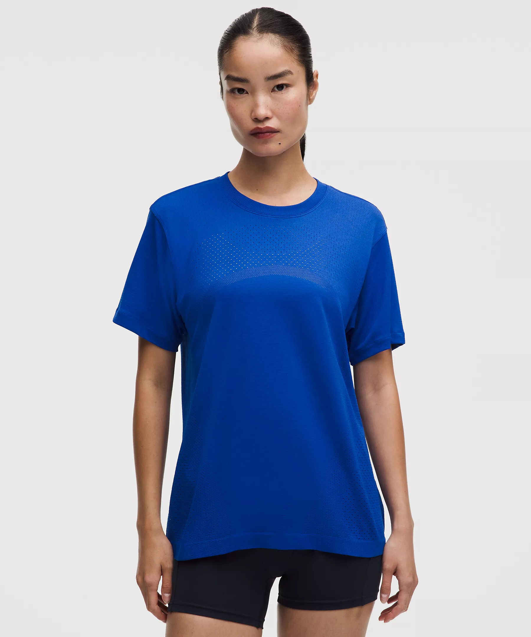 Swiftly Relaxed Short-Sleeve Shirt Hip Length | Lululemon (US)
