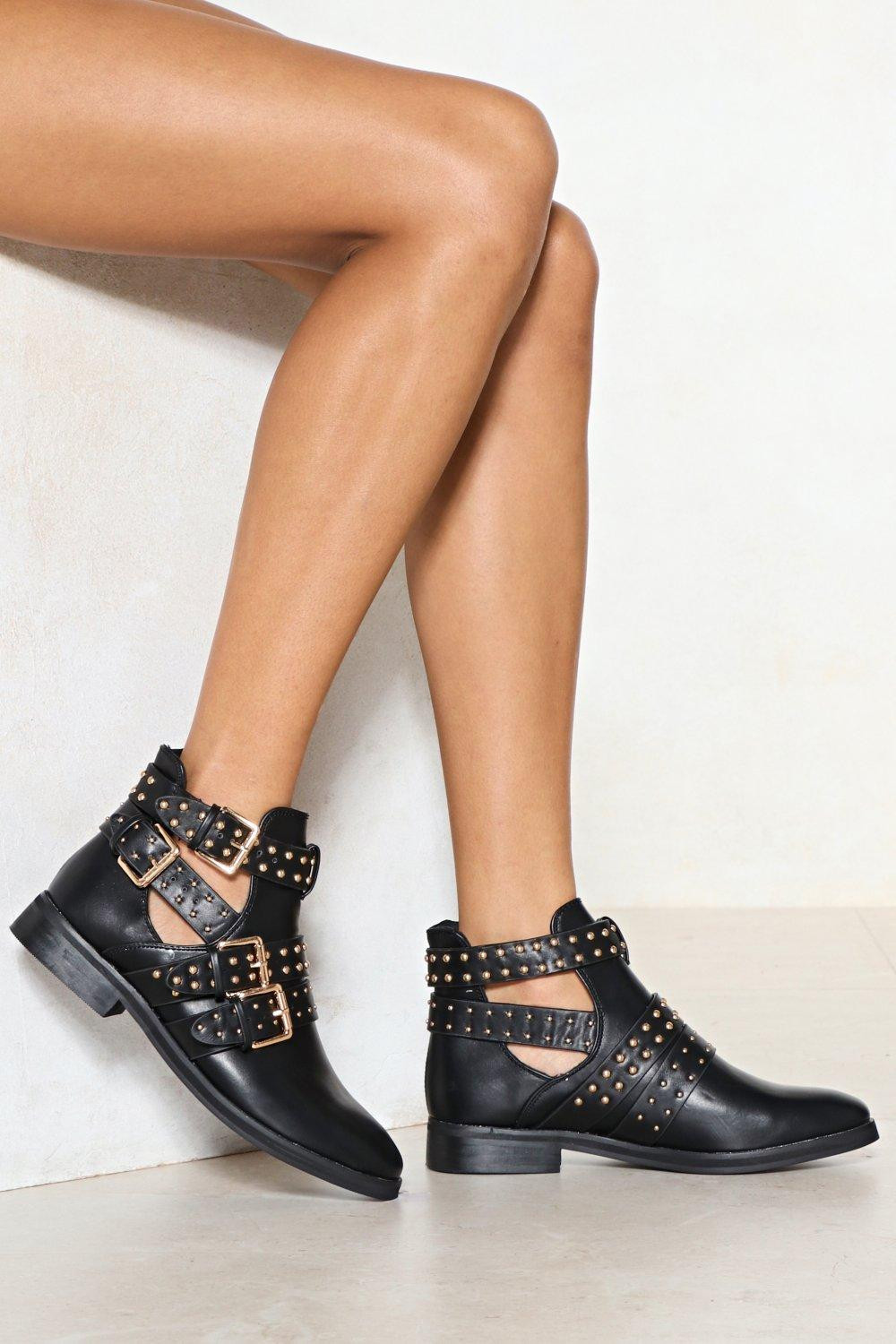 Cut It Out Studded Boot | NastyGal (US & CA)