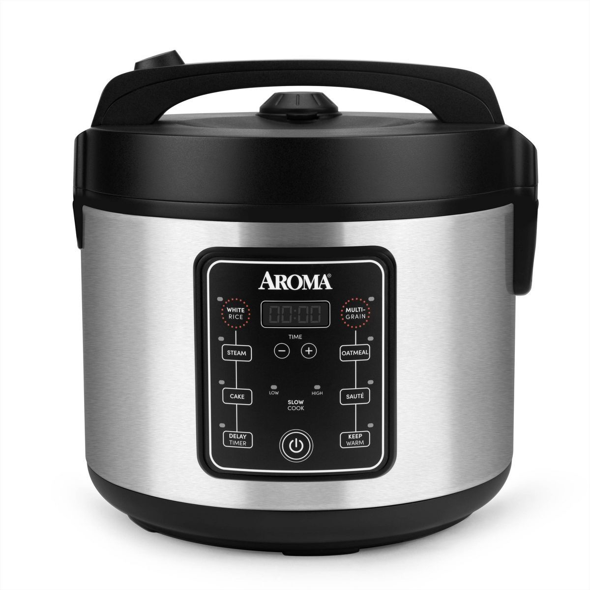 Aroma 20 Cup Digital Multicooker & Rice Cooker - Stainless Steel | Target