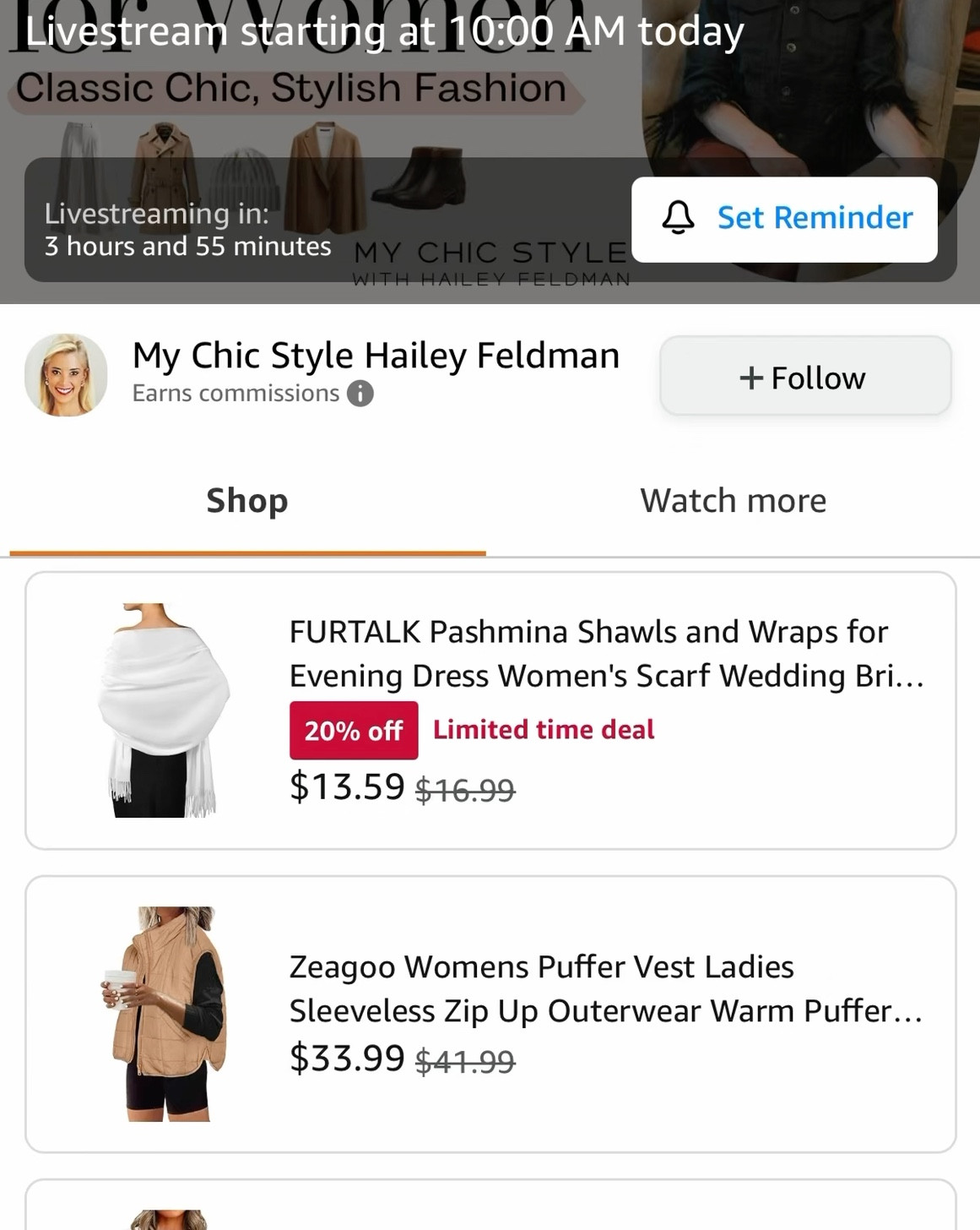 Join me at 10 AM Eastern standard time today, Sunday, December 7 on My Chic Style Live - YouTube and Amazon live ! Shop LTK  holiday and LTK gift guide for women’s outfits & fashion under $100 (mainly under $50 ) with a few splurge items. I also included some beauty too!

#LTKGiftGuide #LTKHoliday #LTKFindsUnder100