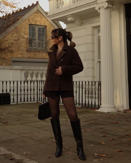 Winter essentials, brown wool coat, short wool coat, best black leather knee high boots, winter outfit, Pinterest outfit ideas, autumn winter fashion, fall fashion, classy style, casual outfit, everyday outfit, elegant outfit, black designer sunglasses, Gucci sunglasses, Massimo Dutti boots, Massimo Dutti coat, London street style 

#LTKshoecrush #LTKstyletip #LTKeurope