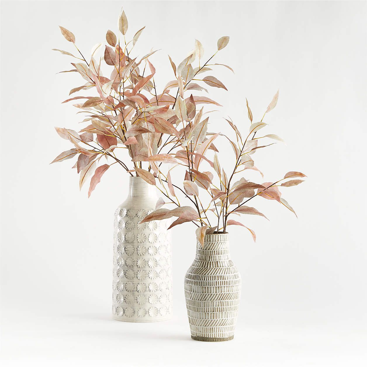 Artificial/Faux Willow Eucalyptus Stem + Reviews | Crate and Barrel | Crate & Barrel