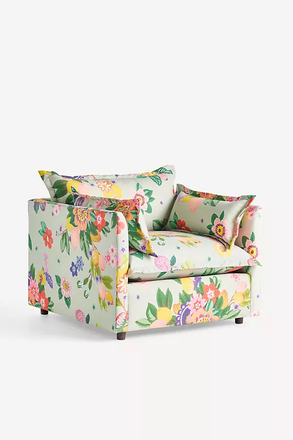 Denver Outdoor Chair-and-a-Half | Anthropologie (US)