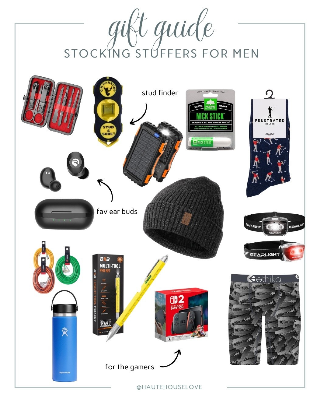 Stocking Stuffers for Men 

#LTKHoliday #LTKGiftGuide #LTKCyberWeek