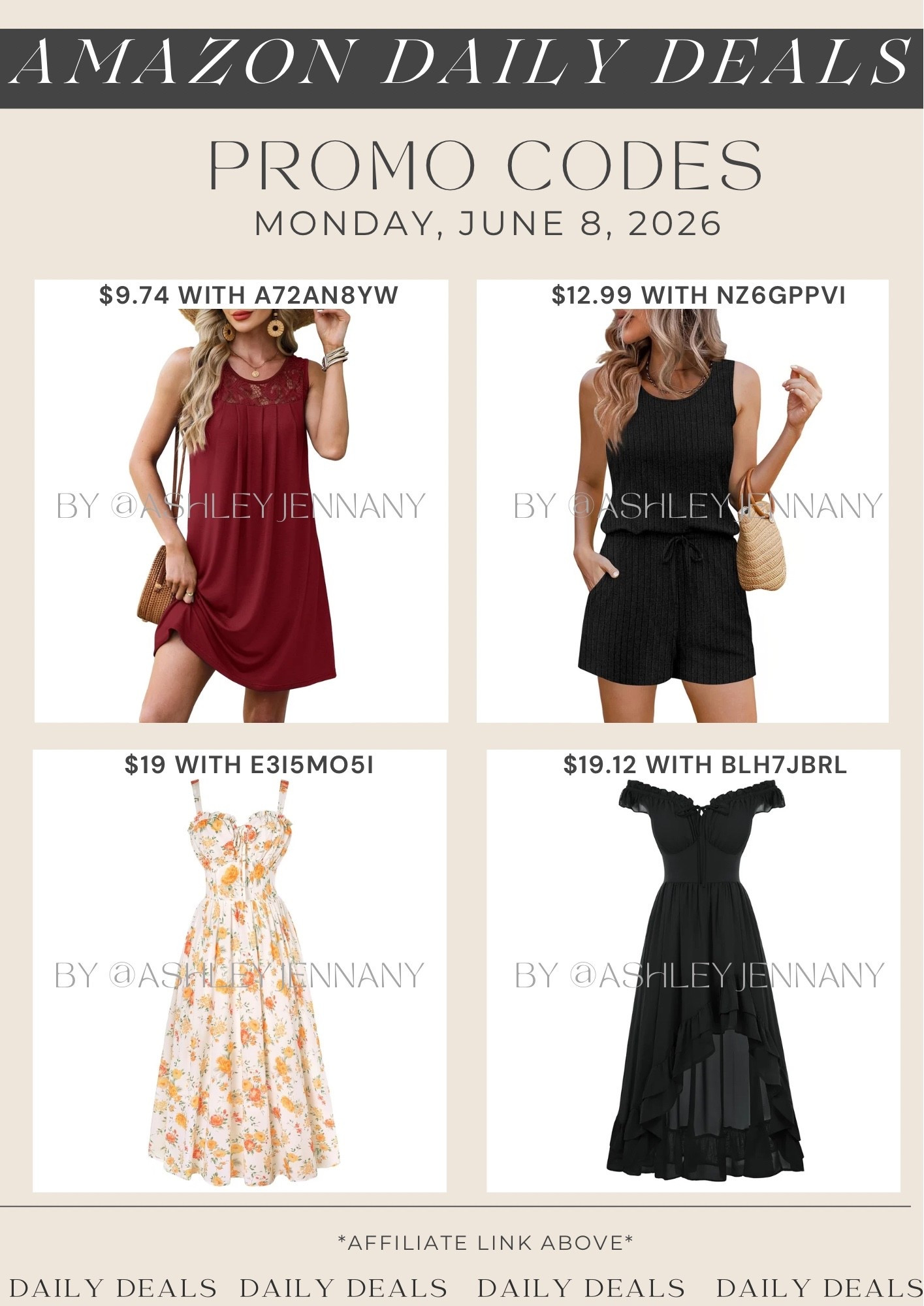 Amazon deals

#LTKMidsize #LTKSaleAlert #LTKootd