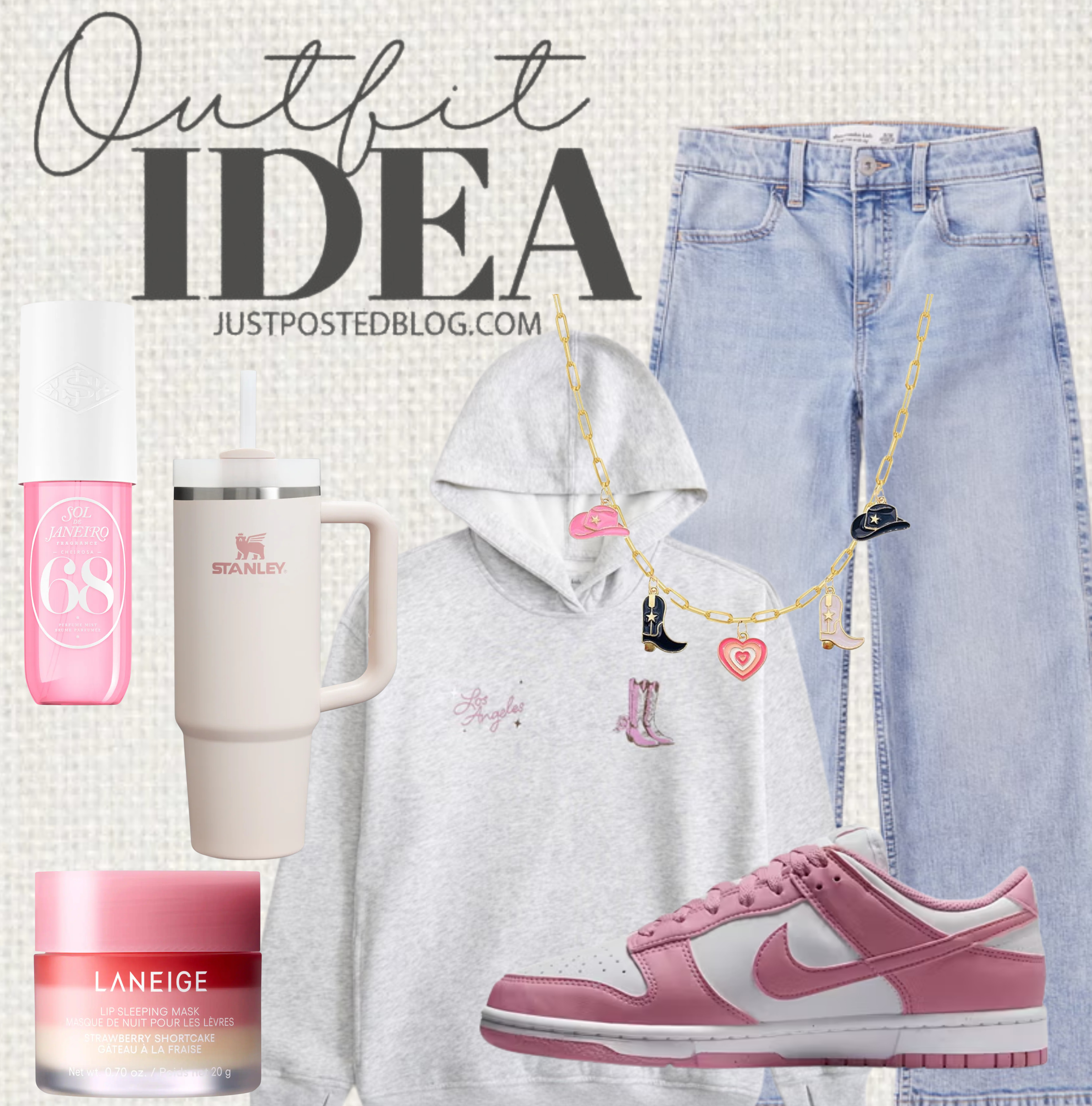 This is such a cute outfit for tweens and teens!! 

 