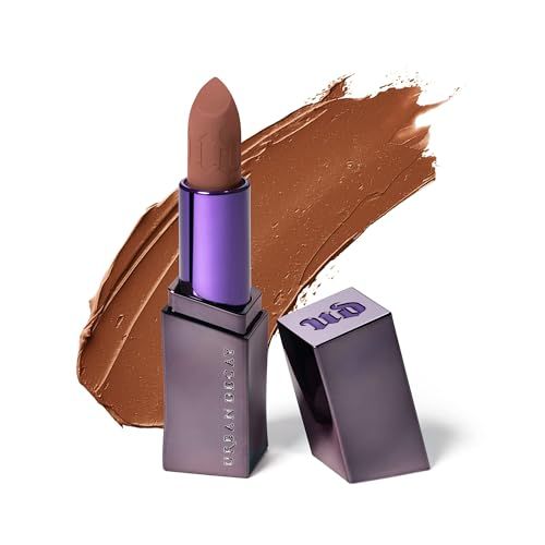 URBAN DECAY Vice Hydrating Lipstick (1993 - Medium Taupe Brown - Matte Finish), Creamy Formula, Moisturizing Lip Color with Aloe Vera & Avocado Oil, Vegan, Cruelty-free - 0.11 oz | Amazon (US)