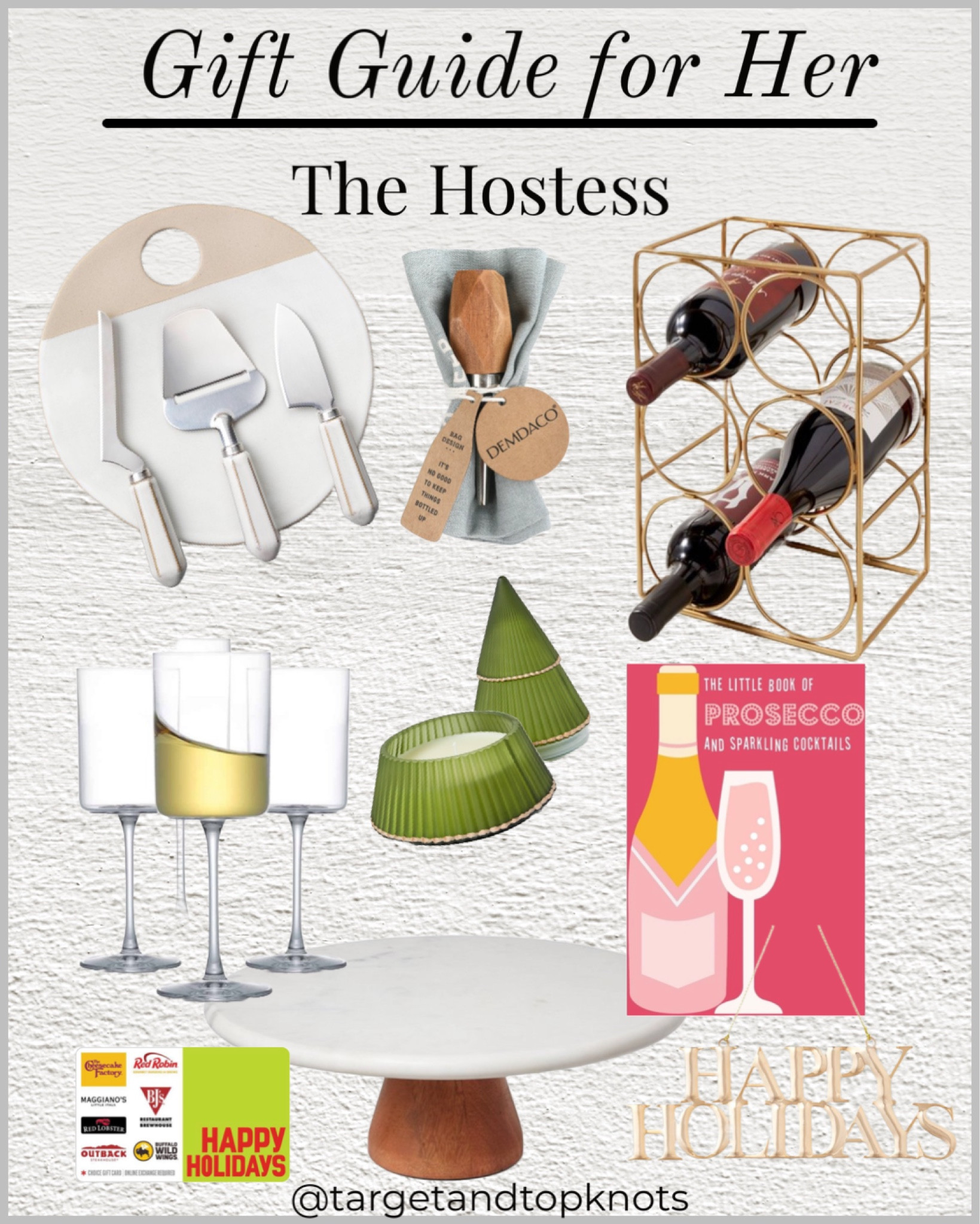 Gift Guide for Her- The Hostess 💗

Target Gift guide for Her 🎯
Holiday gift ideas 🎁


#LTKHoliday #LTKhome #LTKGiftGuide