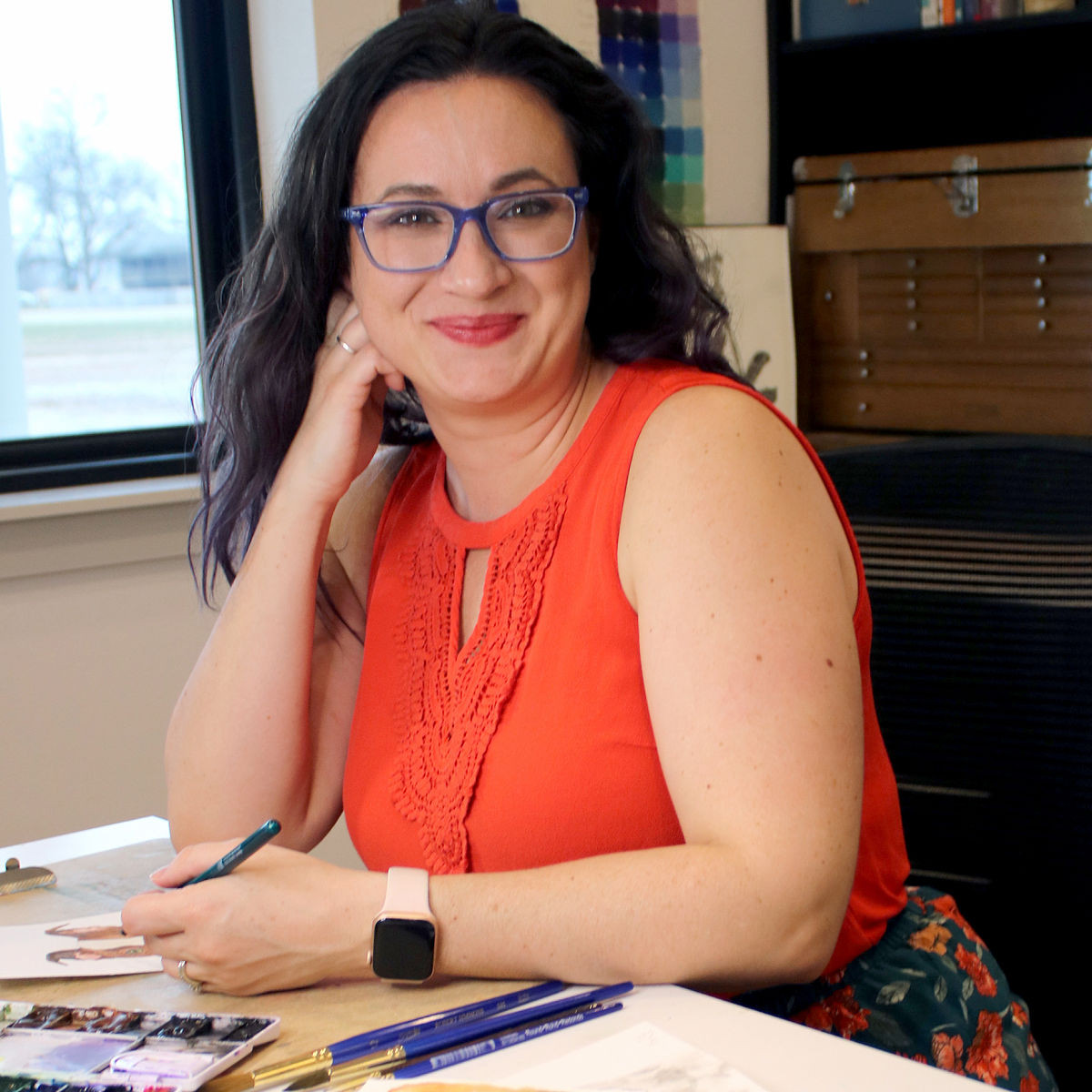 Watercolor 101 Painting Workshop | UncommonGoods