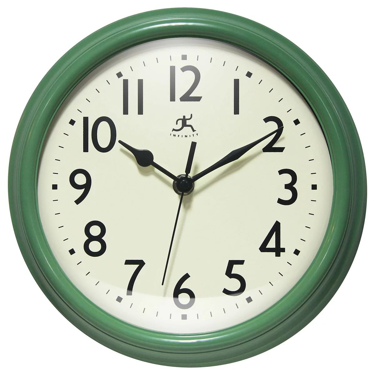 Infinity Instruments 9.5-in. Round Wall Clock with Silent Movement | Kohl's