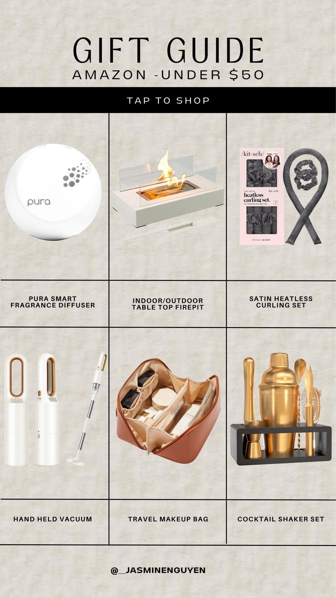 Amazon Gift Guide Under $50!!

#LTKfindsunder50 #LTKhome #LTKHoliday