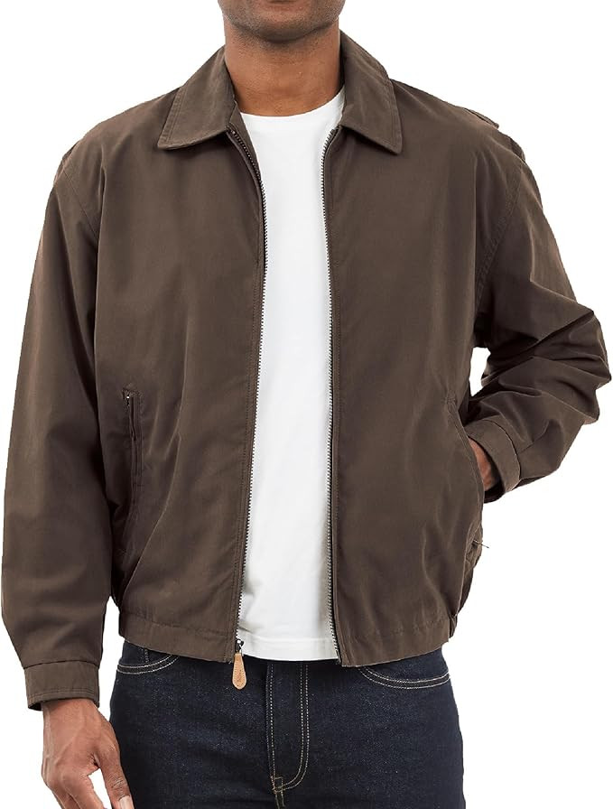 London Fog Men's Auburn Zip-Front Golf Jacket | Amazon (US)