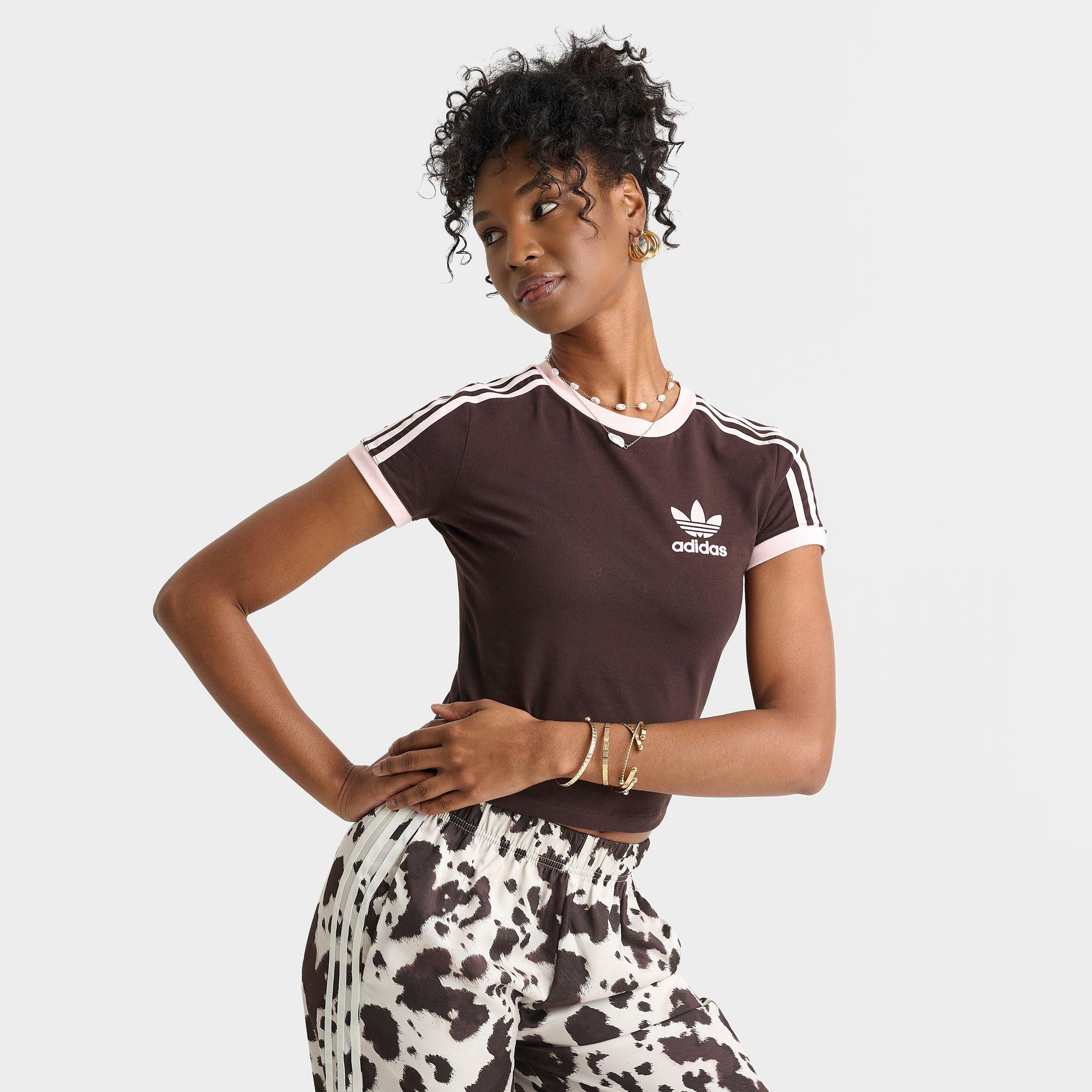 Women's adidas Originals adicolor 3-Stripes Baby T-Shirt | JD Sports (US)