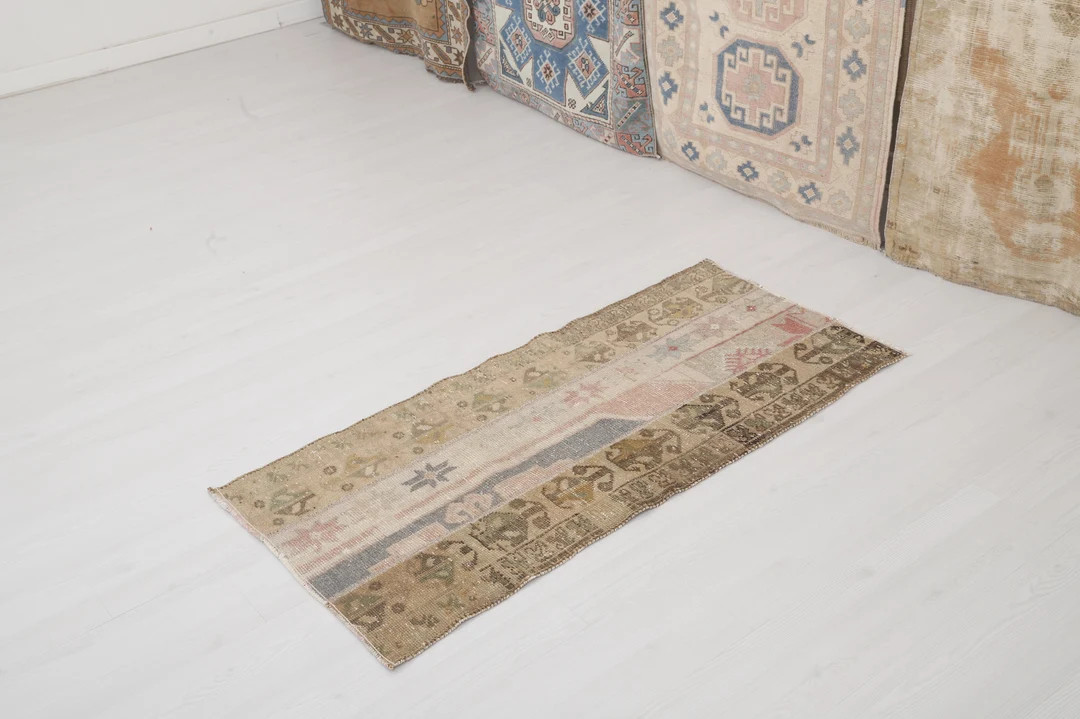 Turkey Oushak Rug Colorful Rug 2x4 Rug Kids Rugmuted - Etsy | Etsy (US)